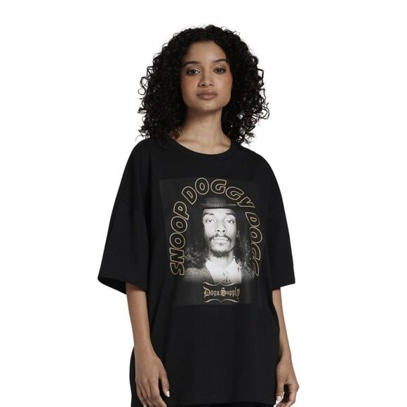 Dogg Supply By Snoop Dogg Oversized Drop Shoulder Graphic S/S T-Shirt - Picture 4 of 10